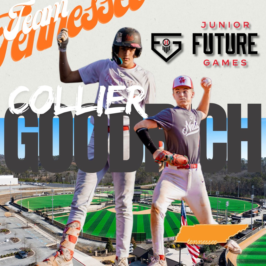 TNNationalsBB's tweet photo. Congratulations to our very own Collier Goodrich ('30) and Roman Burch ('30) on their selection to Team Tennessee for the @prepbaseball junior future games. We can't wait for them to represent our nationally ranked 14U National group on this stage ‼️ #TNKids @PrepBaseballTN https://t.co/okbeDrwAb0