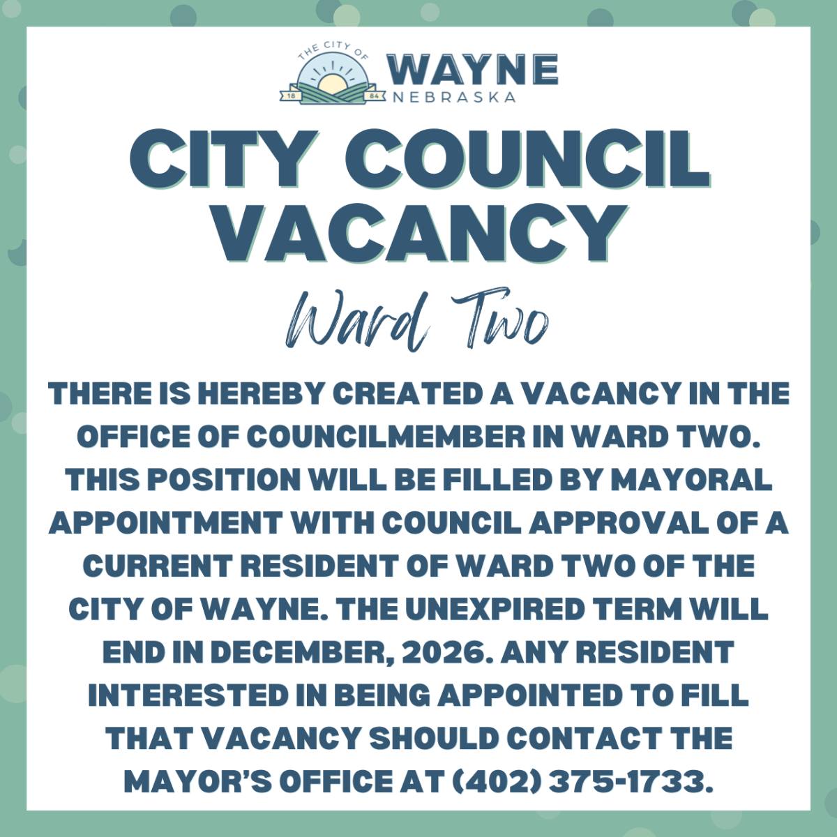 City of Wayne tweet media