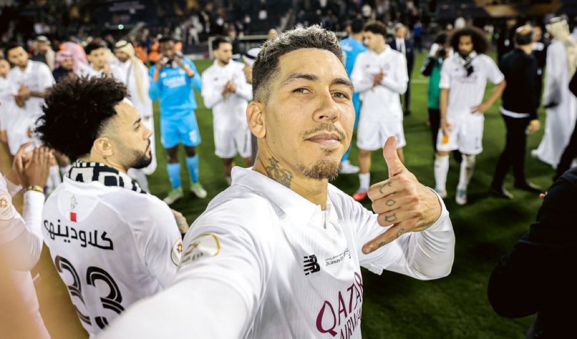 🚨 — روبيرتو فيرمينو مع السد هذا الموسم :

• 23 مباراة 
• 14 مساهمة 🤯🖤
• 10 اهداف
• 4 اسيست