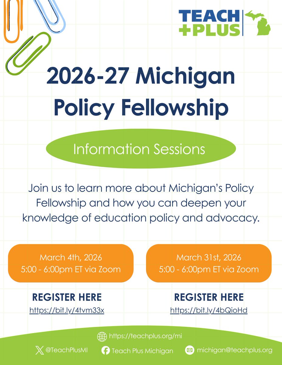 Teach Plus Michigan tweet media