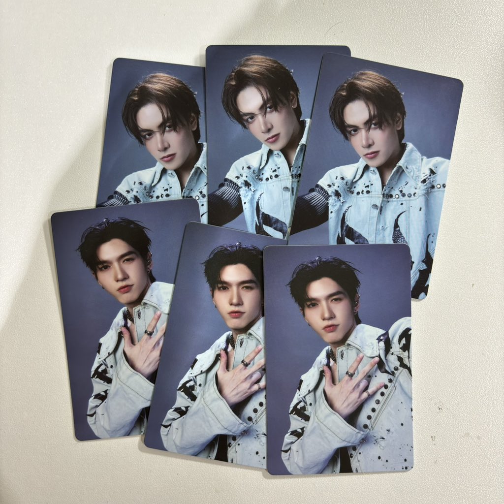 6 ใบ 120฿ ส่งฟรีค่ะ

#ตลาดนัดjasper #JASPER #JoongArchen