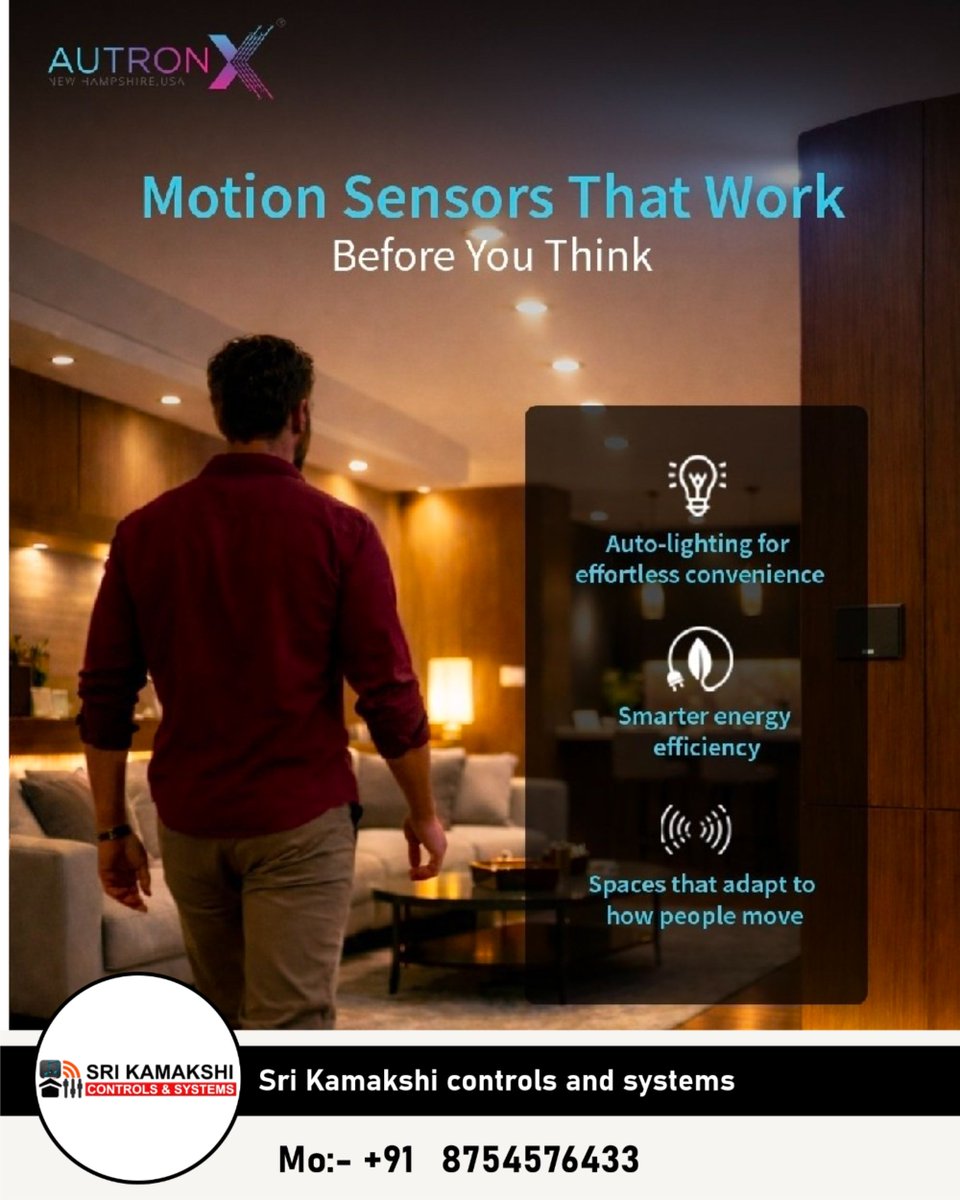 SystemsSri's tweet photo. Motion sensor in chennsiSmart Motion Sensors That Work Befor ..For more info visit...https://t.co/5bRlXykpS0 https://t.co/XUGi76Fkte