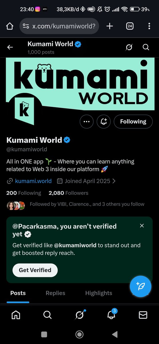 Pacarkasma's tweet photo. @kumamiworld My 2026 wish is simple:  Marketing bullish and grow my portofolio https://t.co/ilJHMUGzjU