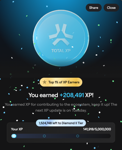 I have no idea how it happened,
but new Personal Best and Diamond Tier 🔥