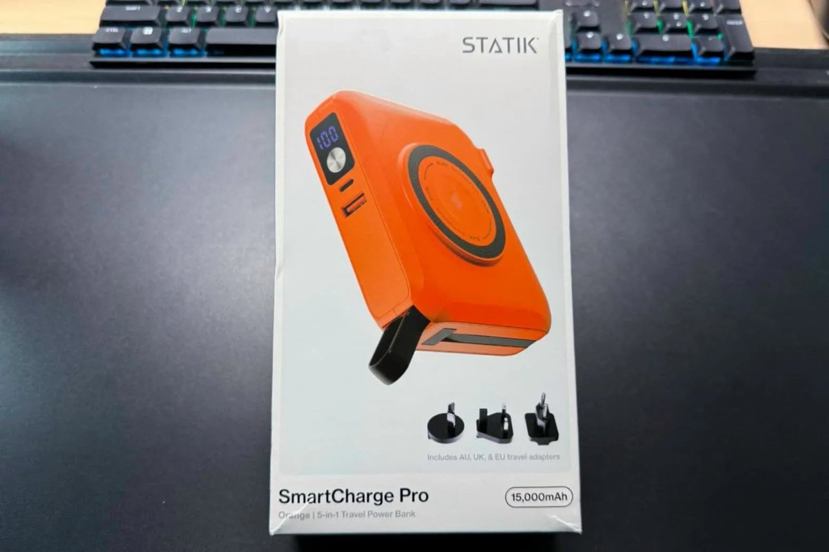 MacSrcs's tweet image. I’ve been using the @StatikCo  SmartCharge Pro for on-the-go charging. High capacity, built-in cables, and international adapters make life easier on the go #review #tech #portablecharger

macsources.com/statik-smartch…