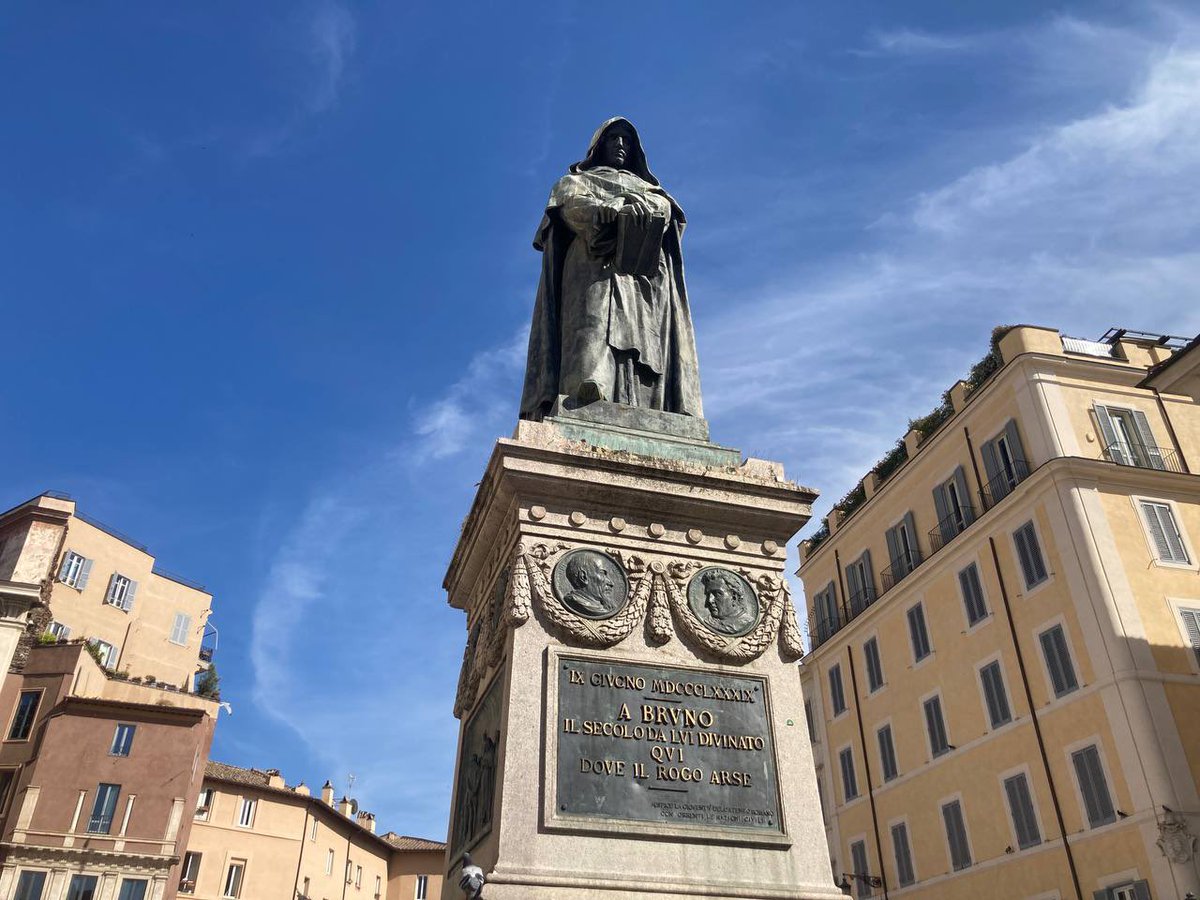 🔥 February 17, 1600 — Giordano Bruno was burned at the stake in Rome for his ideas and his vision of an infinite universe.

The fire took his life, not his freedom of thought.

✨ Ideas cannot be burned.

#OnThisDay #History #GiordanoBruno #FreeMasonry #massimolandi