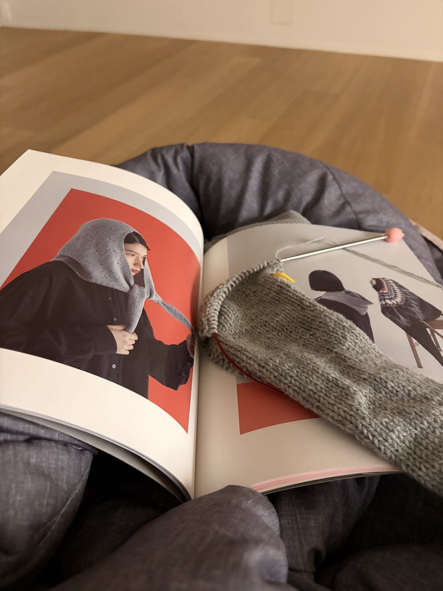 다루마패턴북8 후드 스카프

🧶에어리 울 알파카 라이트그레이(원작실)
🪡치아오구 스틸 3.5mm