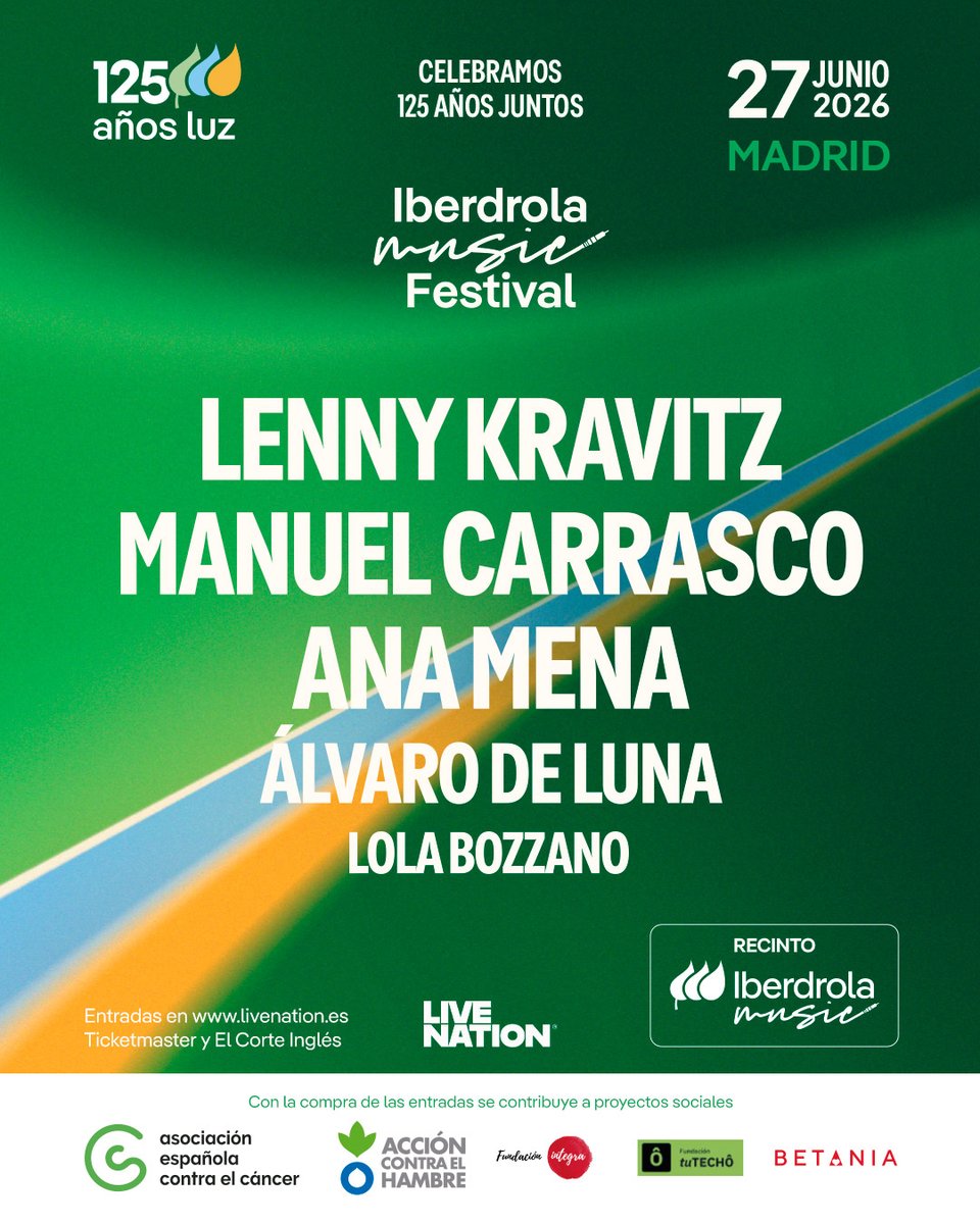 Live Nation España tweet media