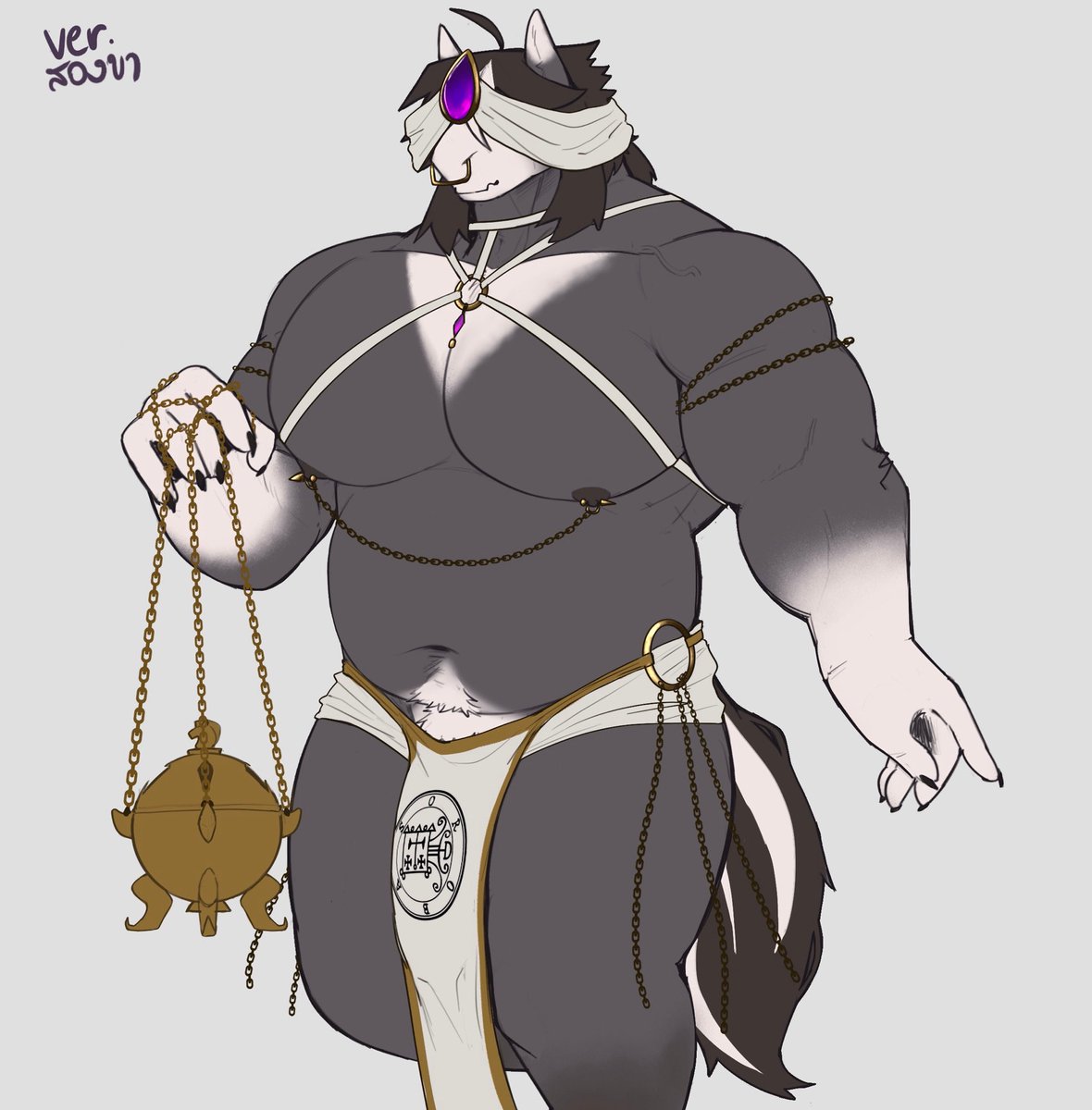 Now that he’s properly introduced, behold his two legged form