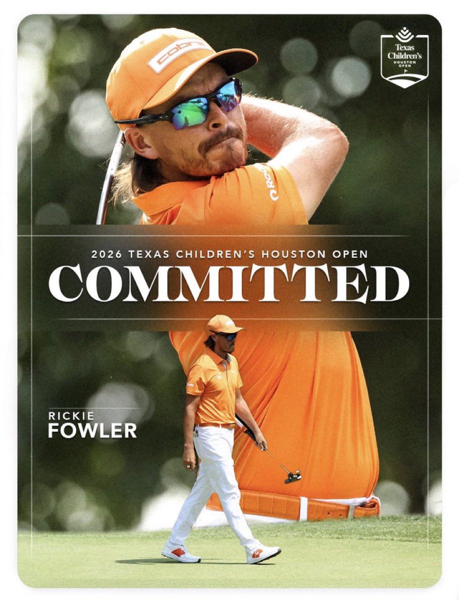 🚨 COMMITTED 🚨

Rickie has committed to The Houston Open, 2 weeks before The Masters ✅☢️

#GoRickie