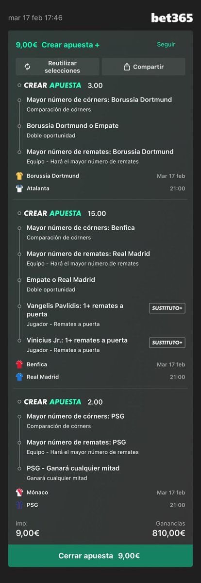 combisGold Quotas🤯💰 tweet media