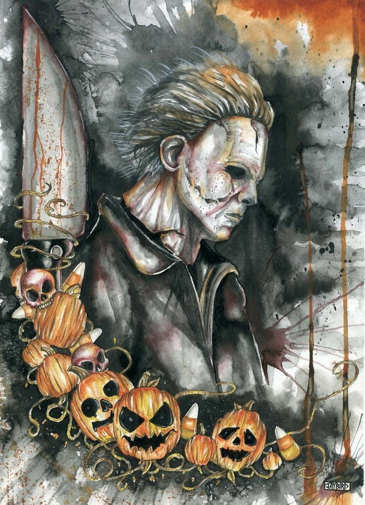 MichaelMyersJS's tweet photo. Halloween | Michael Myers
Art by Brendan Corris