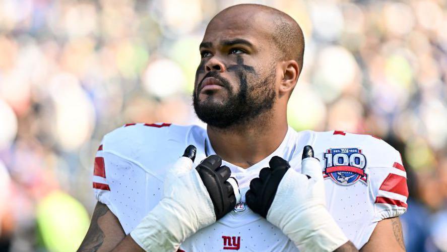 SleeperGiants's tweet photo. @rydunleavy believes the Giants will NOT retain any of Jermaine Eluemunor, Cor’Dale Flott, or Wan’Dale Robinson in free agency. 😳 https://t.co/WaDLEPabEd