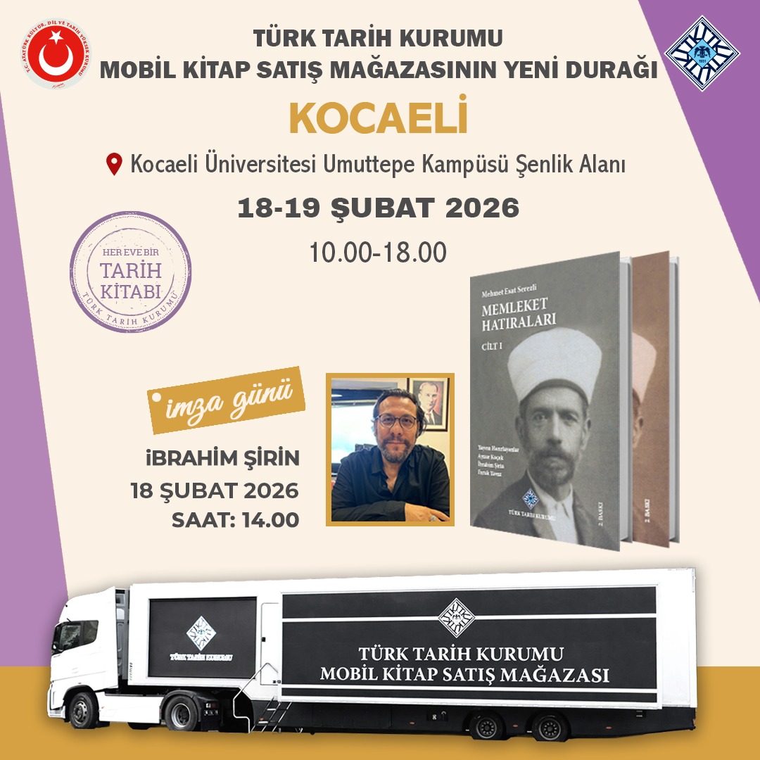 Mobil kitap satış mağazamız yayınlarımızı ve yazarlarımızı okurlarımızla buluşturmaya devam ediyor. Mobil mağazamızın yeni durağı #Kocaeli! 
Tüm okurlarımızı 18-19 Şubat tarihlerinde Kocaeli Üniversitesi Umuttepe Kampüsü şenlik alanında  olacak mobil mağazamıza bekleriz.