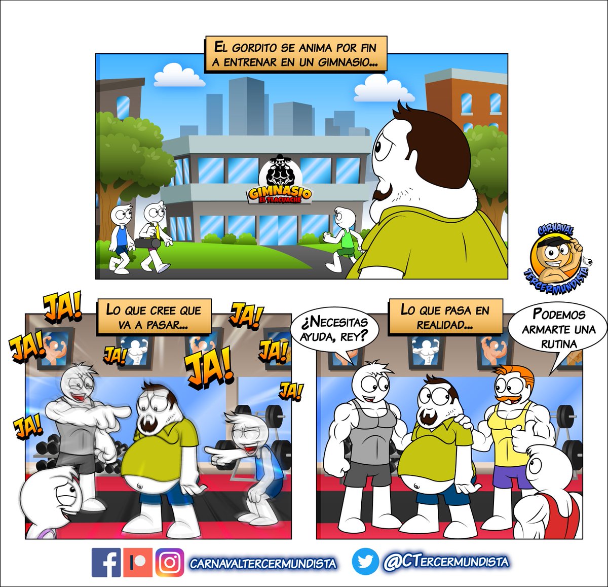 CTercermundista's tweet image. Gorditos y ex gorditos: ¿Confirman?