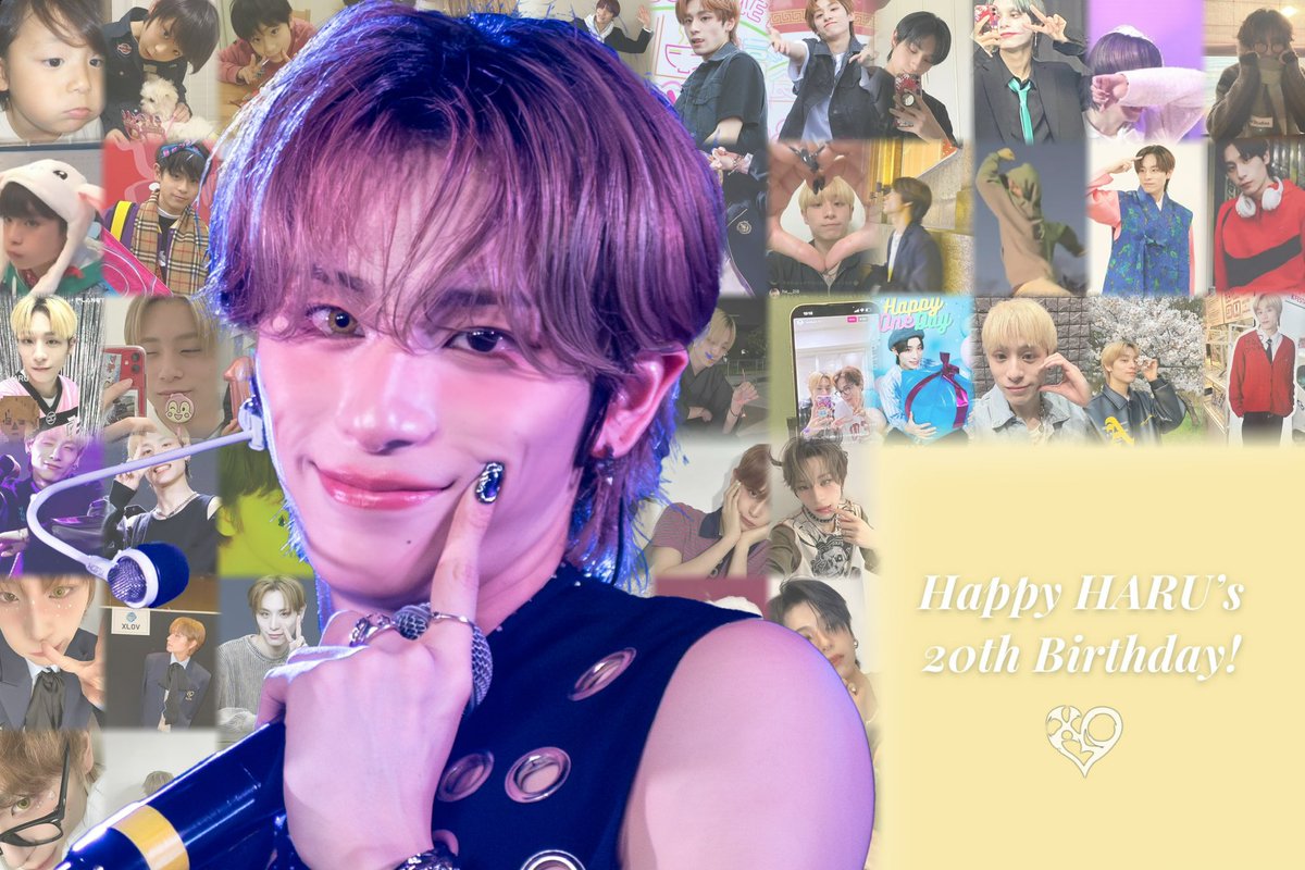 ♡ 。 ♡。 ♡ ♡。 ＼ ｜ ／。 ♡ 20