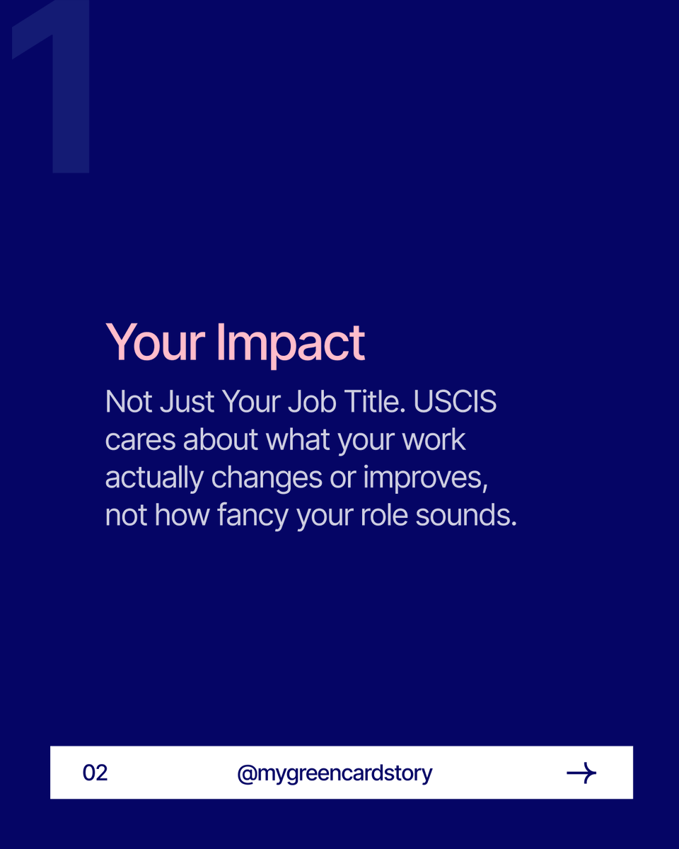 mygreencardstry's tweet photo. Your degree alone isn’t enough. Your job title isn’t enough. What matters is your impact, your evidence, and how well your story is presented. This is what immigration officers actually look for.
#EB2NIW2026 #VisaApproval #ImmigrationTips #GreenCardSupport #USRelocation https://t.co/wkiGi0w7su