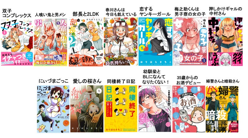 おりはらさちこ「押しかけギャルの中村さん」「梅之助くんは男子寮の
