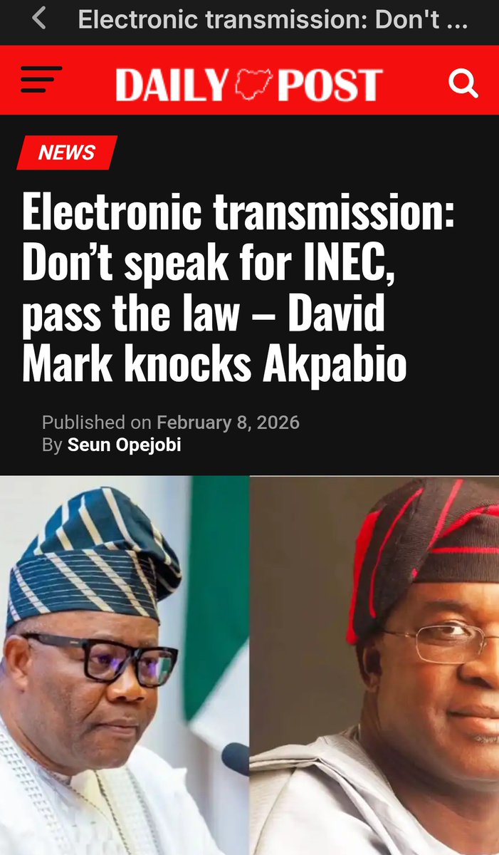 SabinaNkiru's tweet image. Akpabio is waiting to see #EndSARS Part 2 before he listens to the people.

Akpabio doesn't know  that he is not in the Senate to do his will but the will of the people.