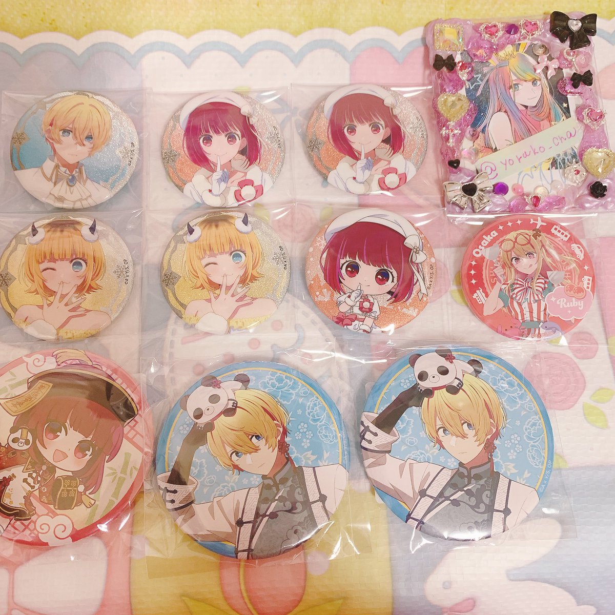 交換 募集推しの子 スイーツパラダイス スイパラ 缶バッジ 都道府県