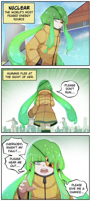 Everyone Hates Nuclear-Chan | Merryweather Comics さんのマンガ | ツイコミ(仮)