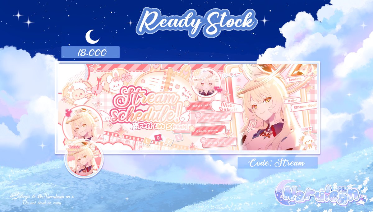 Narulean's tweet image. Help repost? Thanks💖

Haloww selamat malaamm! Naru ada layout Alice dan Nicole dari vid animation baru genshin💓 bisa dijemput sekarang yaa&amp;lt;3 prici ada di pictt! Mari jajann

#zonauang #zonajajan