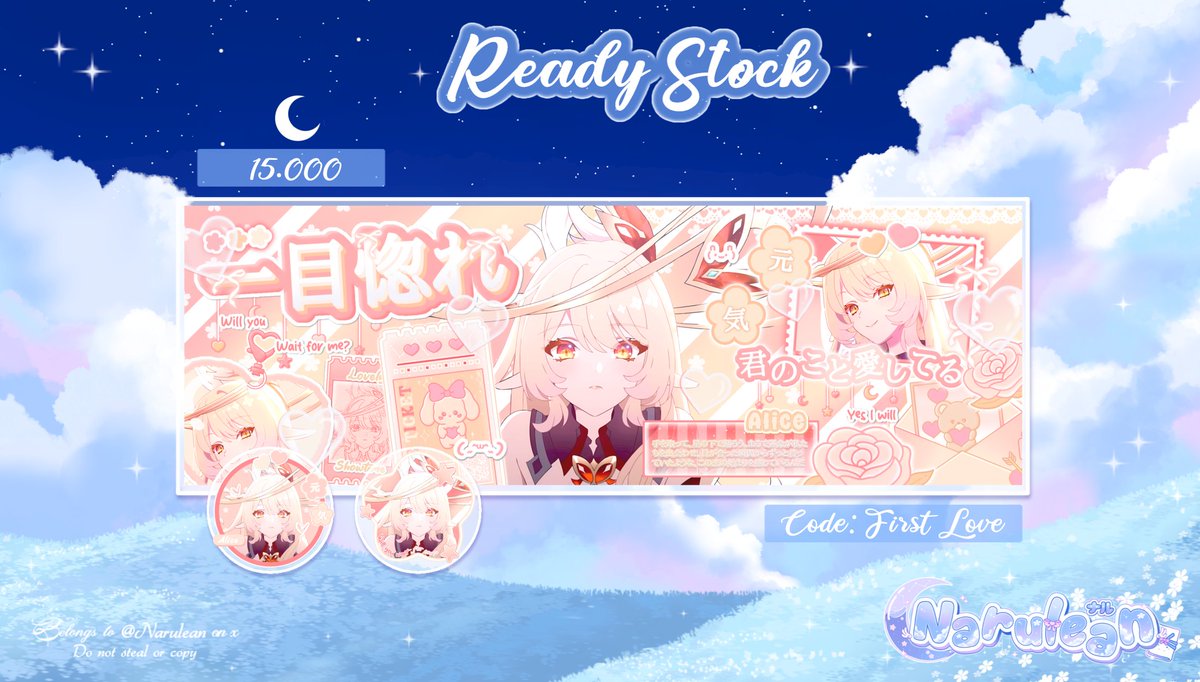 Narulean's tweet image. Help repost? Thanks💖

Haloww selamat malaamm! Naru ada layout Alice dan Nicole dari vid animation baru genshin💓 bisa dijemput sekarang yaa&amp;lt;3 prici ada di pictt! Mari jajann

#zonauang #zonajajan