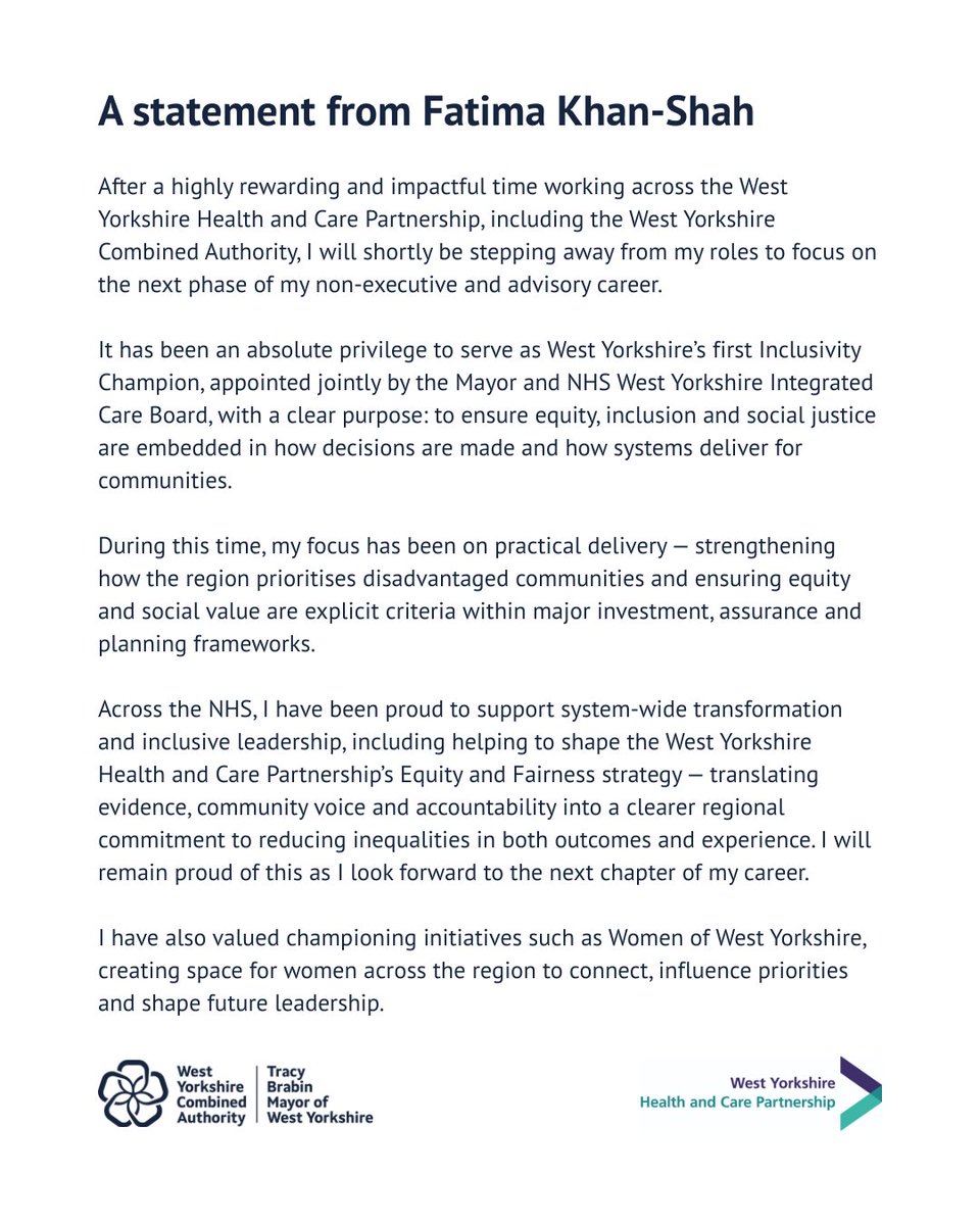 Fatima Khan-Shah 💙 Follow me on BlueSky tweet media