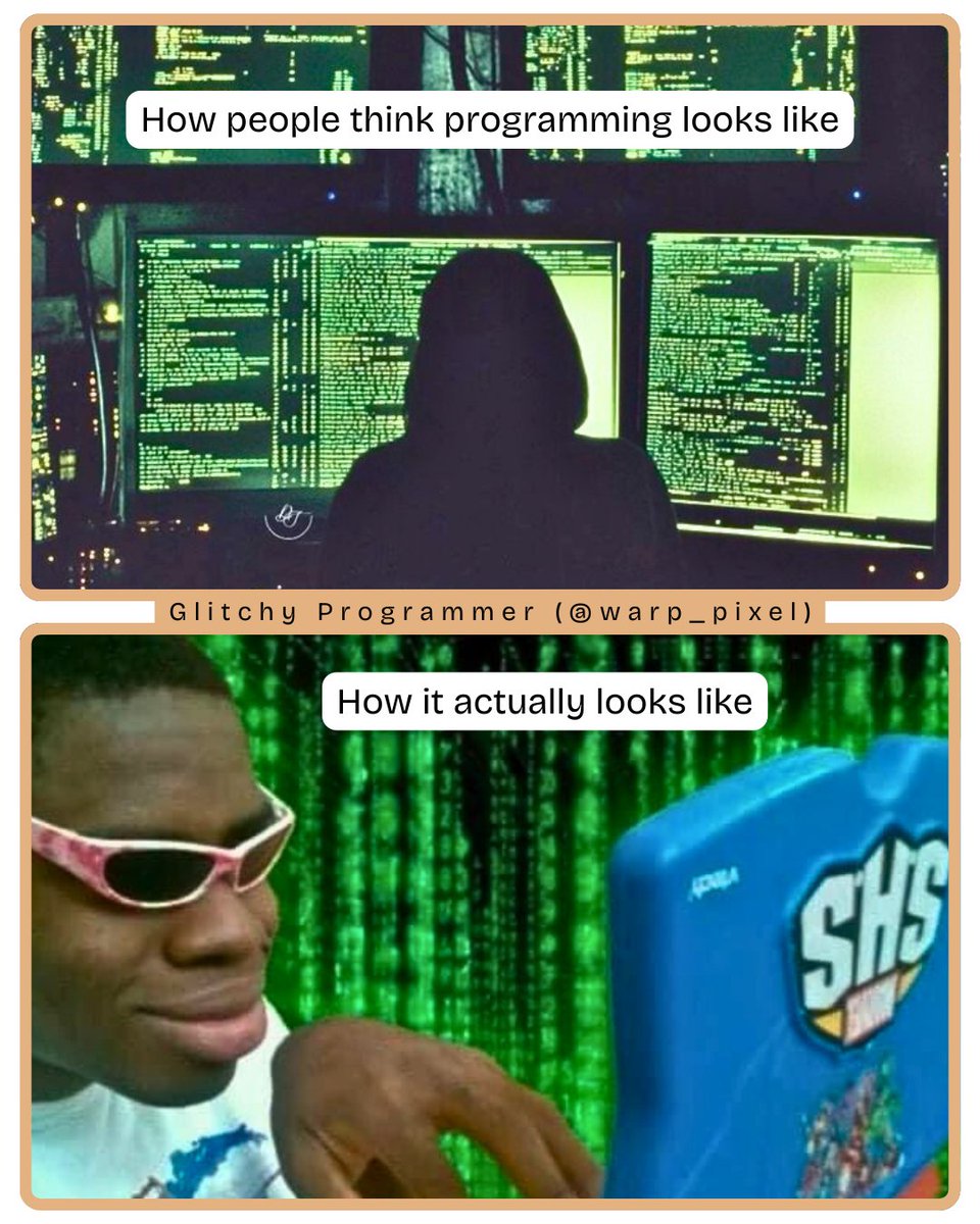 Glitchy Programmer tweet media