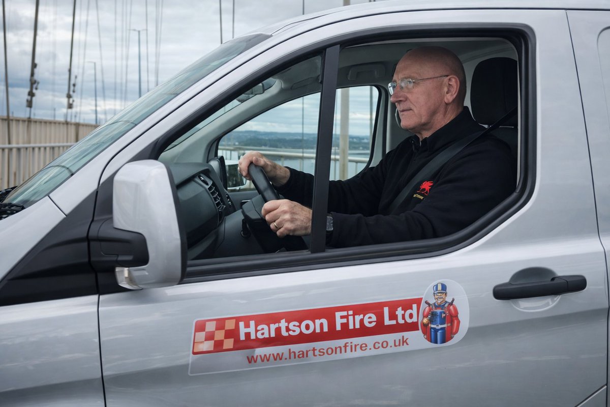 Hartson Fire engineers are on the road this week 🚐🔥
 Covering servicing jobs across Wales and the South West—helping businesses stay protected, compliant, and safe.

Fire safety, wherever it’s needed. 🧯💪