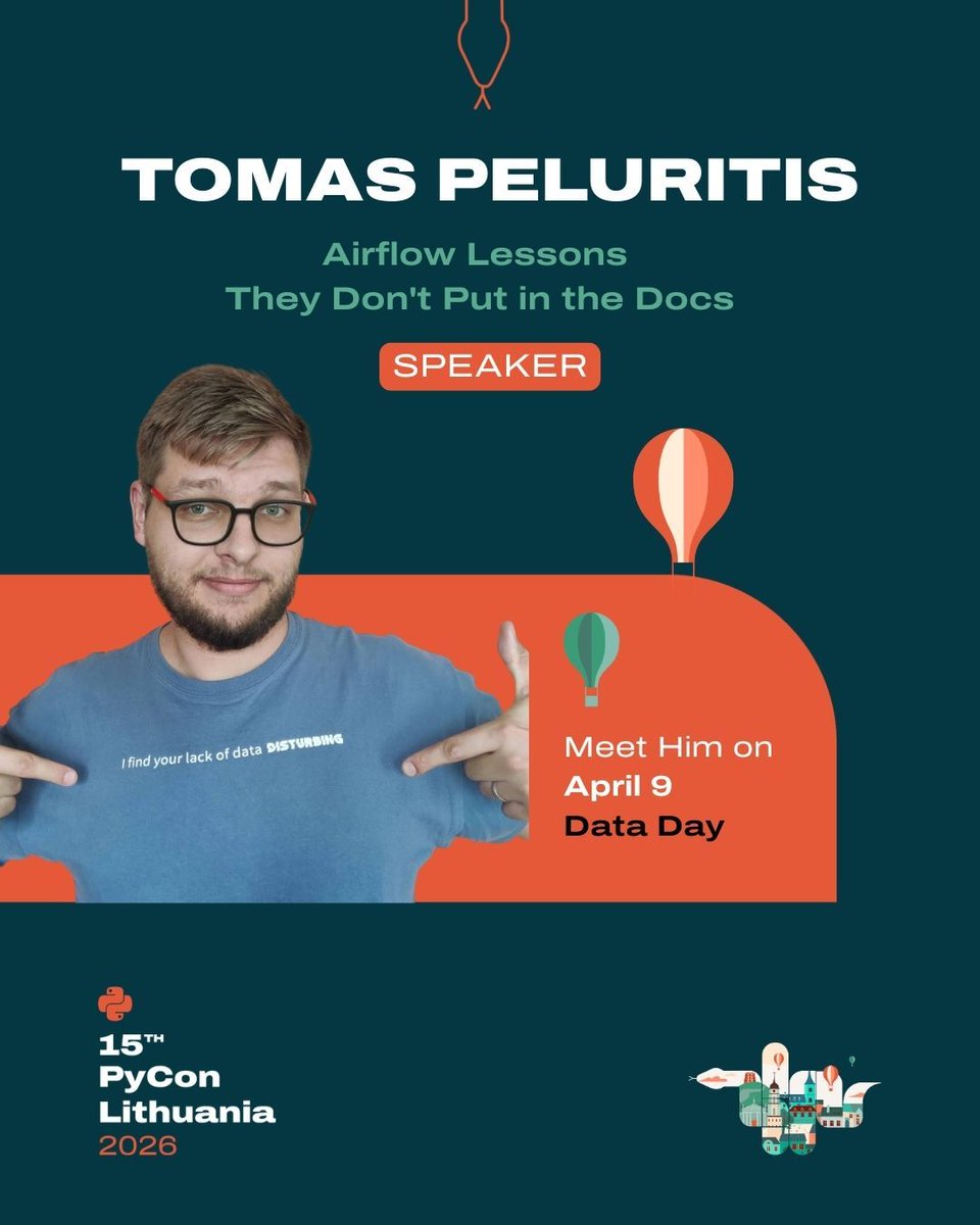 PyCon Lithuania tweet media