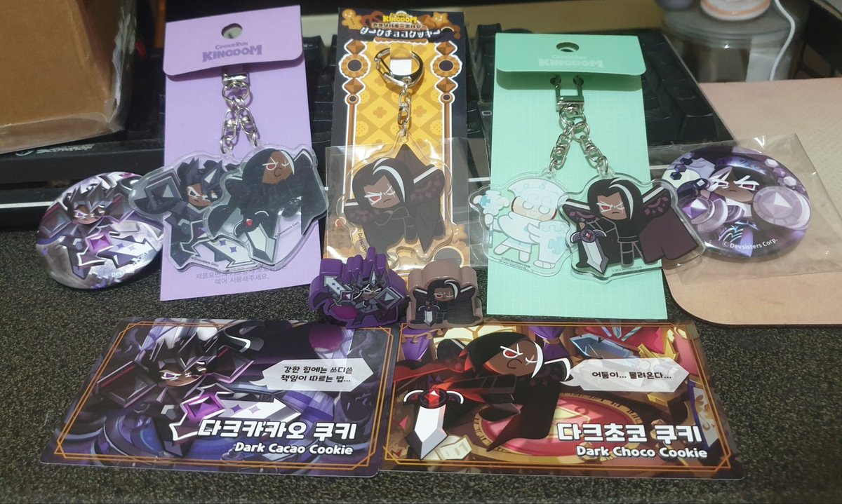 Stuff I bought for my lil bro 💕 We headcanon the two GingerBrave