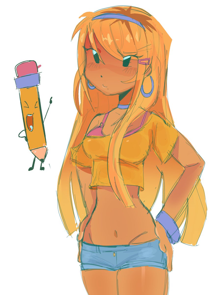 Sakura04274844's tweet photo. Woke up at 4am just to draw this guy😭😭😭😭#bfdi im too scared to post on tiktok https://t.co/7prPMt8oYY