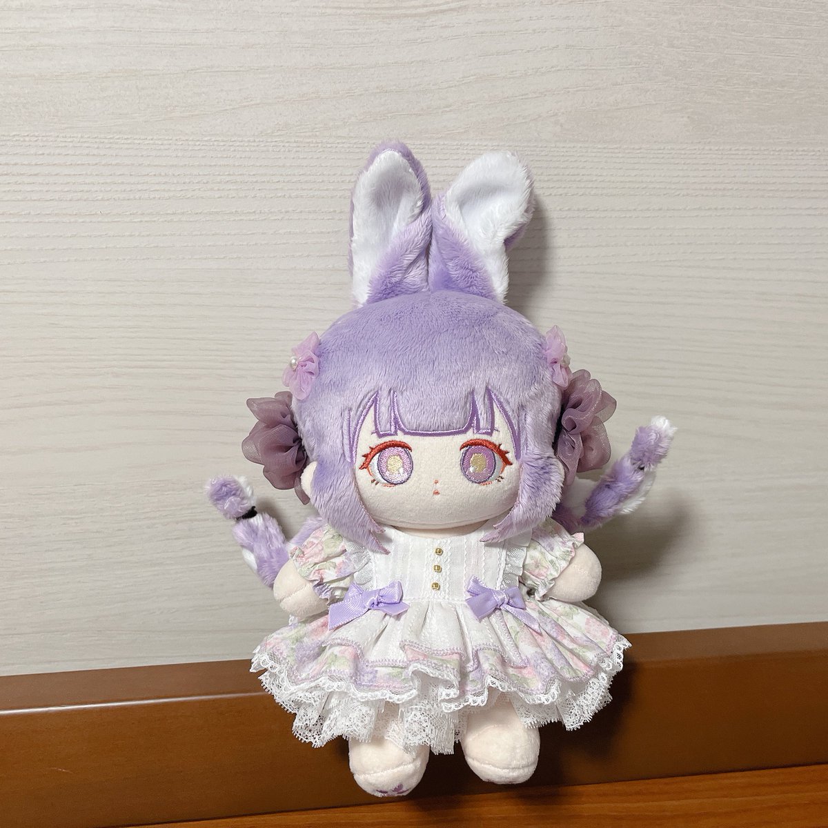 レーラ様のお取りまとめにて紫陽花ガーデンお迎えしました！ライラックちゃんに似合う〜〜！！ありがとうございました……！！
👗<a href="/aLazyCat_Nong/">小農</a>
#はにぬいアルバム