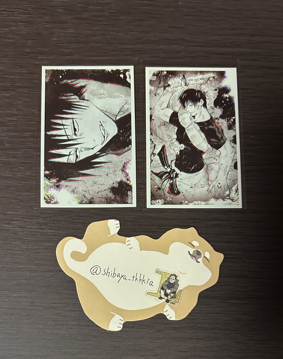 【交換のみ】
呪術廻戦/現場写真

【譲】
伏黒甚爾

【求】
同種(現場写真)：甘井

※初回プロカ必読

検索からでもお声がけください