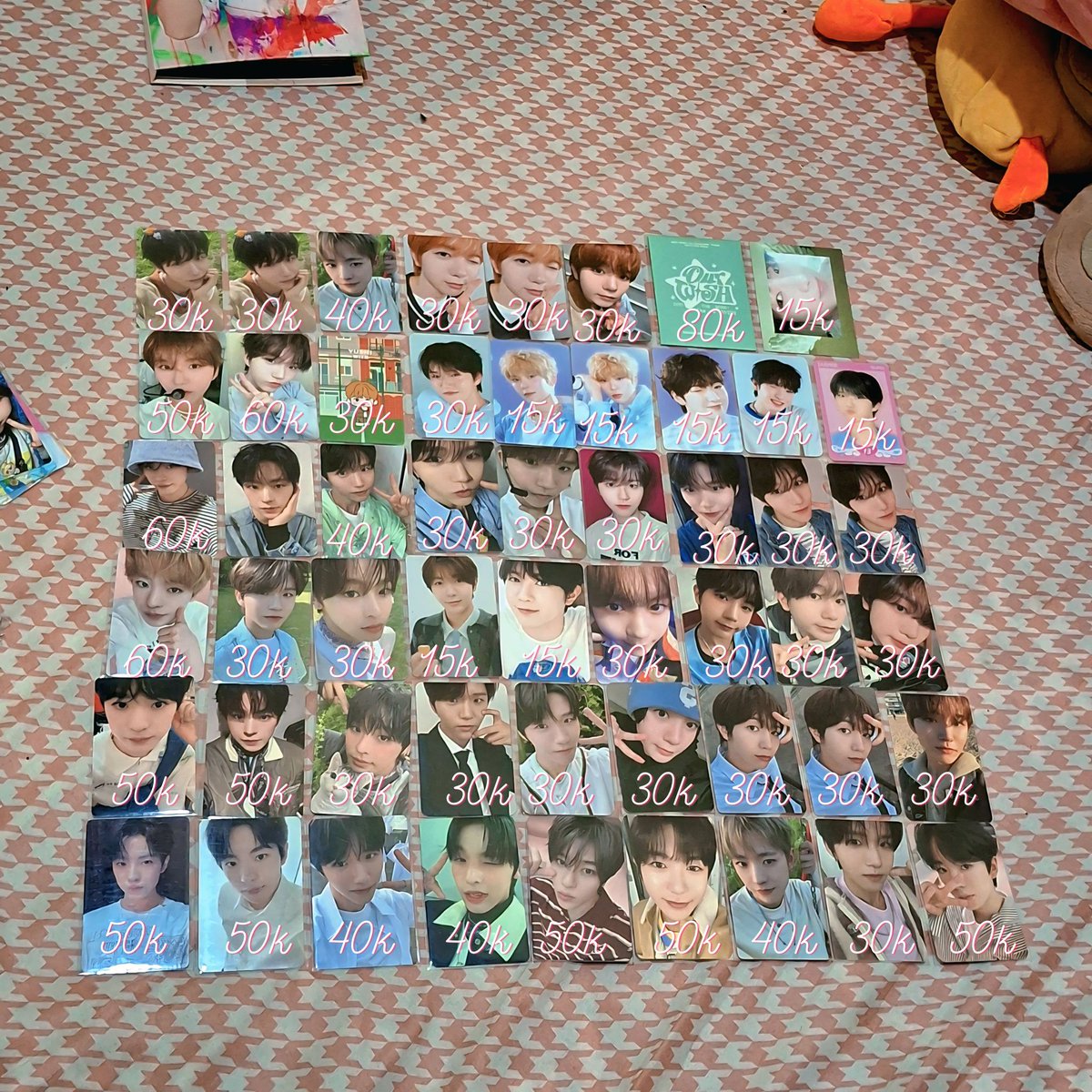 arrazera's tweet photo. WTS // WANT TO SELL

💫 INA 
💫 DM FOR CLAIM
💫 HARGA INC ALL
💫 FULL CO/SPLITPAY
💫 KEEP WITH DP

🏷 photocard pc nct wish sion riku yushi jaehee ryo sakuya murah
https://t.co/F8nbsO7FaU https://t.co/M4HtnS7gdu