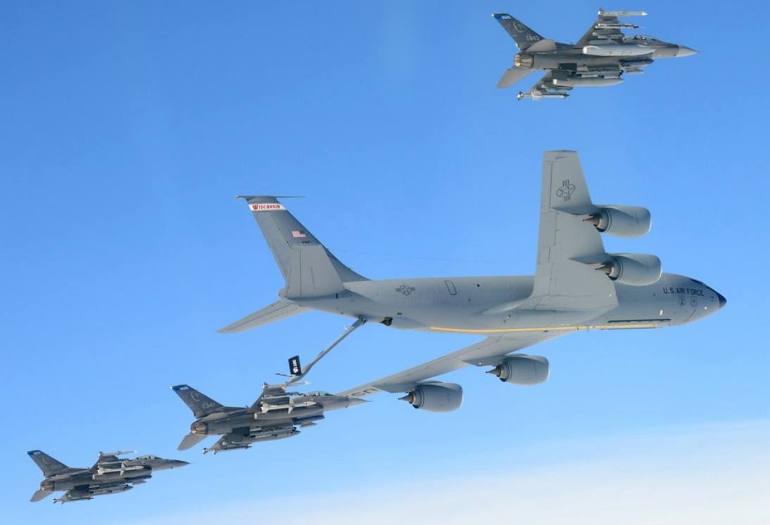 NSTRIKE1231's tweet photo. ❗️❗️❗️BIG 

🟥 A military operation against Iran may begin not in days, but potentially within the coming hours —

✈️ At this moment, six KC-135 Stratotankers are flying from the United States toward Europe, specifically to Rota Air Base in Spain. According to circulating reports, they are escorting between 25 and 30 F-16 fighter jets.

▪️ Meanwhile, there are also reports that from Aviano Air Base in Italy and Spangdahlem Air Base in Germany, two additional KC-135 Stratotankers are escorting an unknown number of F-16 fighter jets toward the Middle East.

See the latest updates with us: @NSTRIKE1231