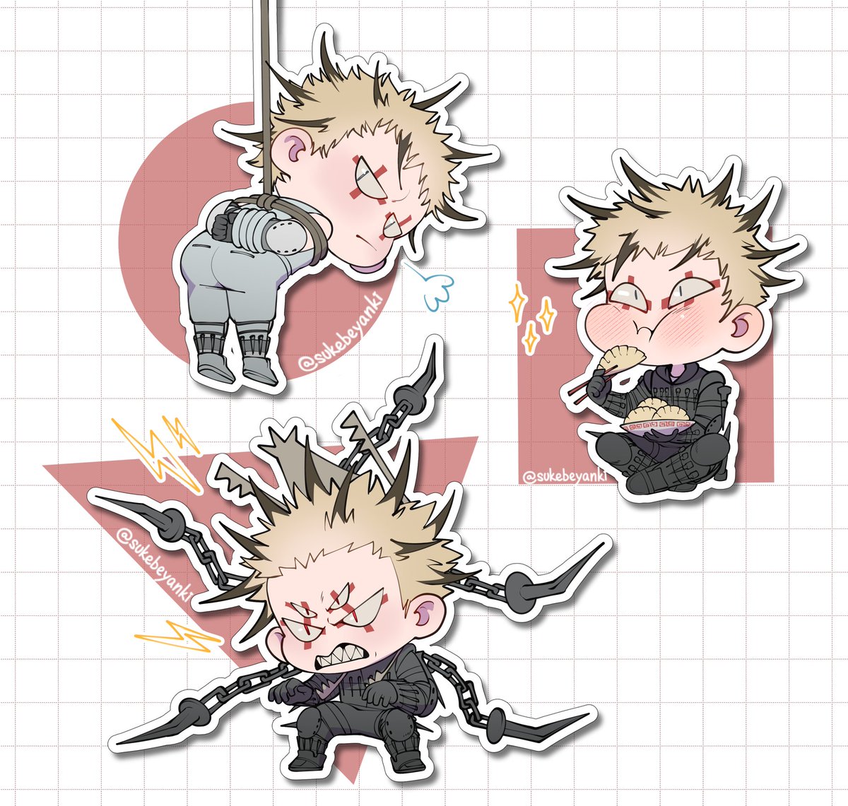 sukebeyanki's tweet photo. Gimme 🐿️🥟

#dorohedoro #ドロヘドロ https://t.co/w8R3l88sFE