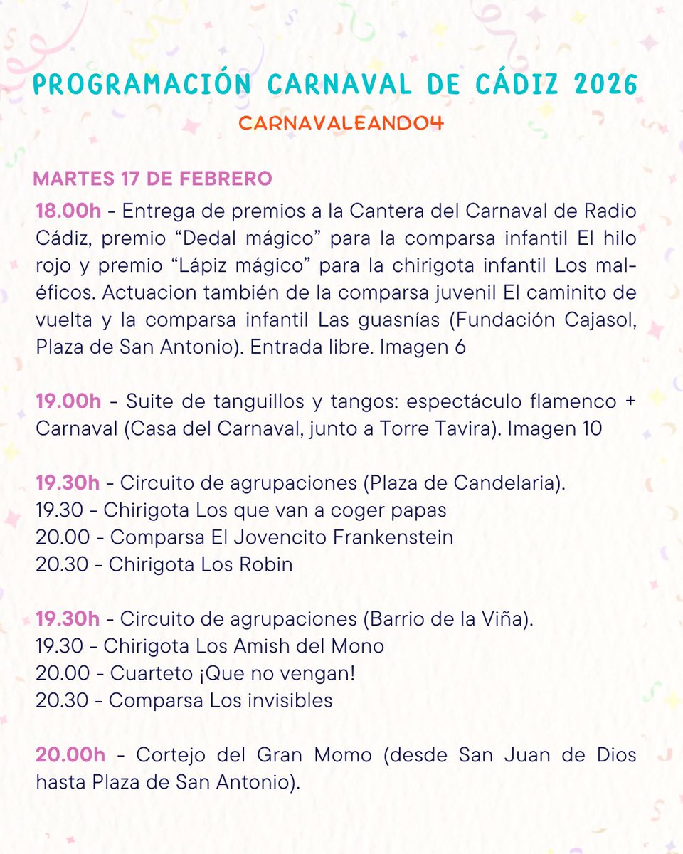 Carnavaleando4 tweet media