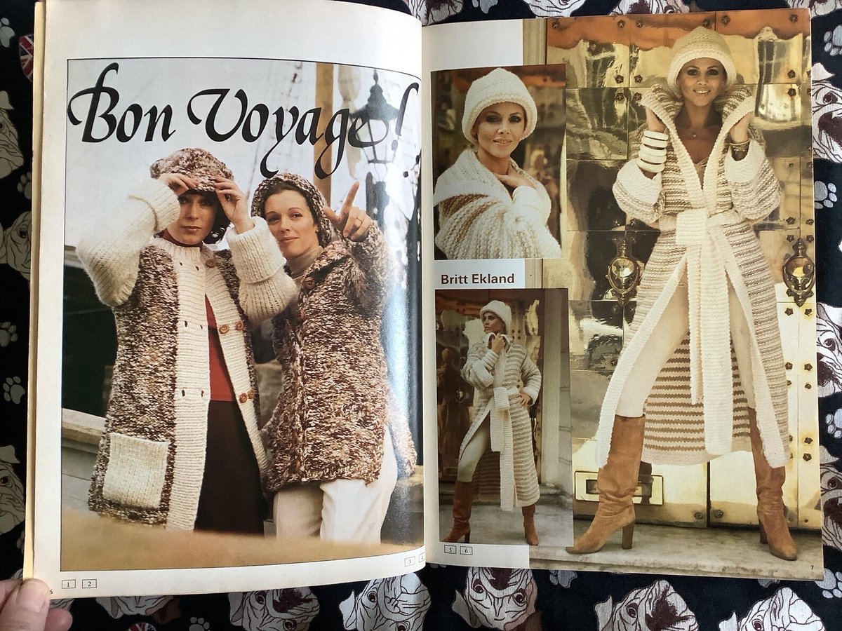 WatsonsVintage's tweet image. NEW LISTING There are some FABULOUS 70s Knits in this book and spot the celebrity models too! RARE Vintage 1970s Bee Bee Fashion Knitting Book with over 180 Knitting Patterns Women, Men. Children &amp;amp; Babies etsy.me/40g0B58 via @Etsy #VintageBooks #KnittingPatterns