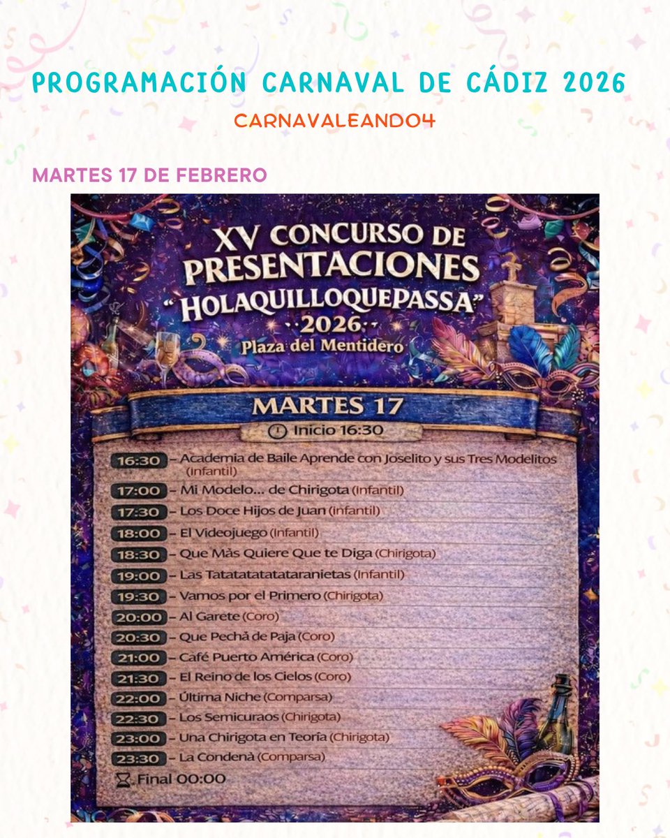 Carnavaleando4 tweet media