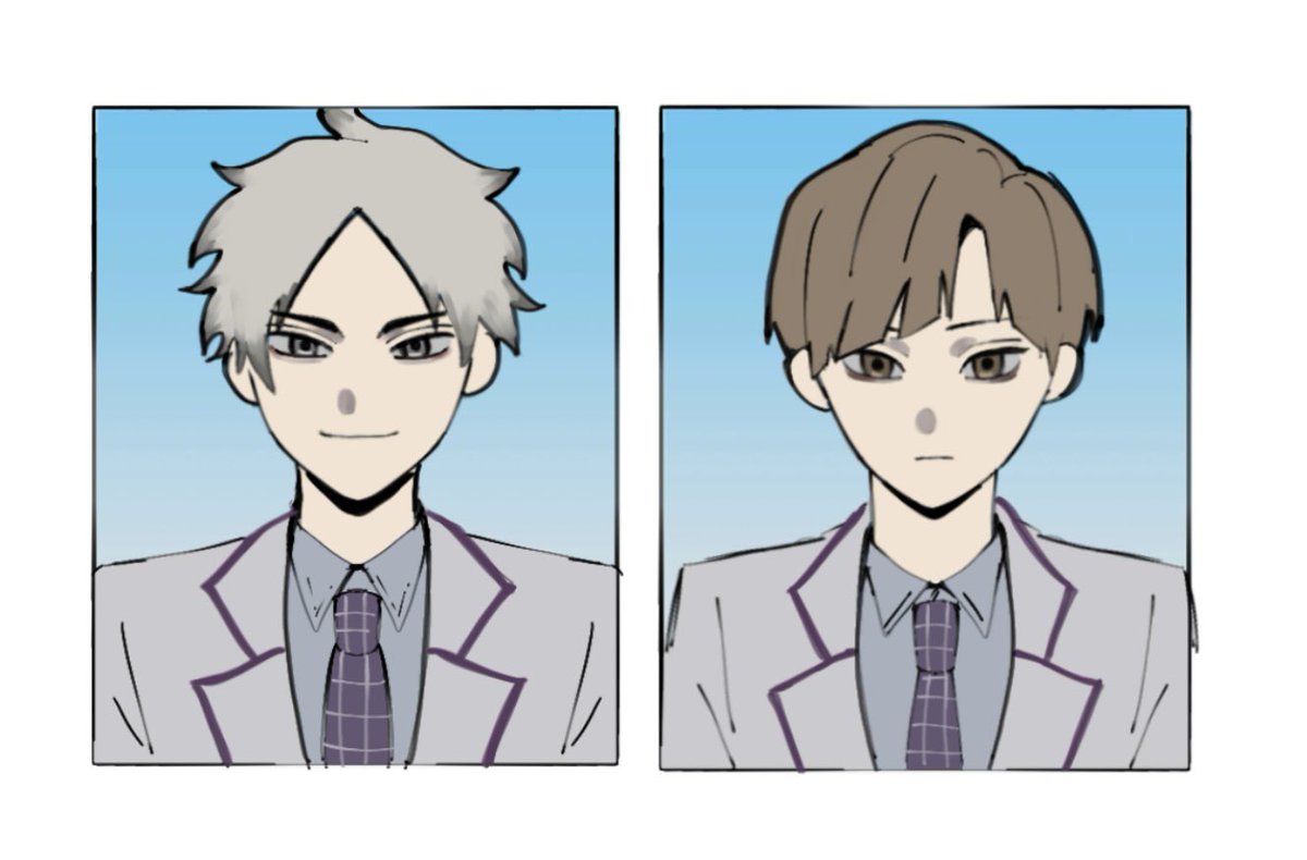 沢のセッターは顔が良いので、証明写真は当たり前に盛れてる