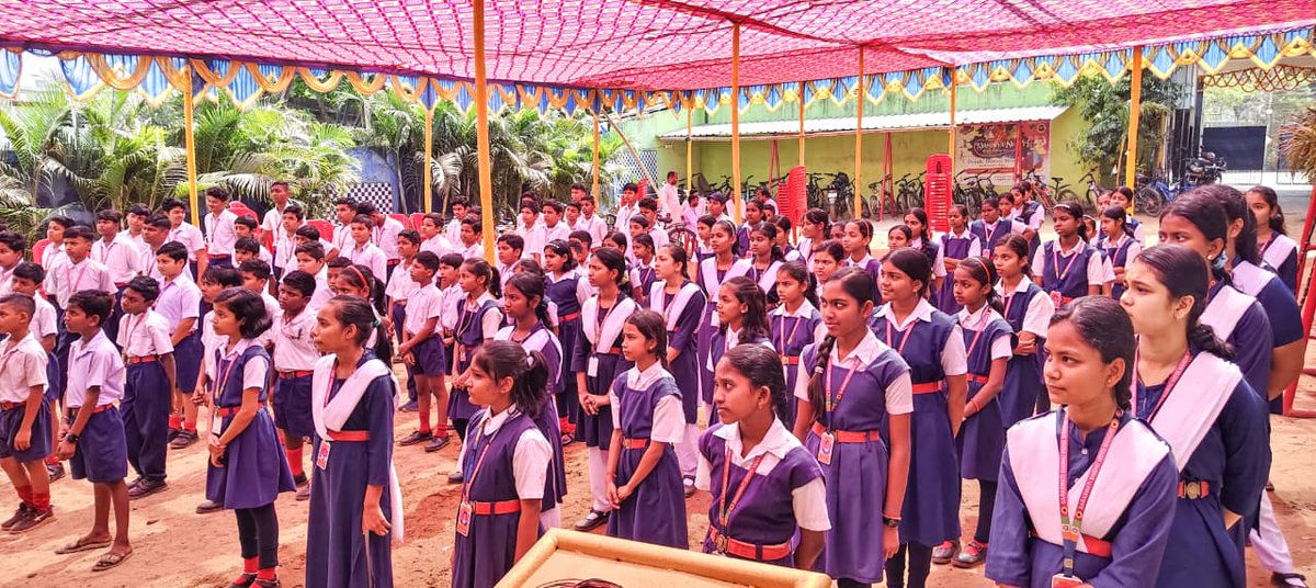 VikashIndia1's tweet photo. Vikash, in coordination with @bmcbbsr, conducted an awareness session at Saraswati Sishu Vidya Mandira, Baramunda (Ward 65) on 11.02.2026.
Students learned waste segregation, RRR, Zero Waste practices, and proper handwashing through interactive activities.
#ZeroWaste #cleanbbsr https://t.co/VeKuyU1lXL
