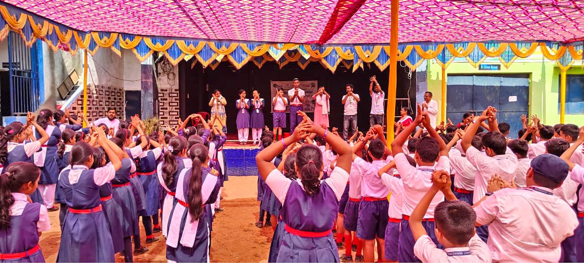 VikashIndia1's tweet photo. Vikash, in coordination with @bmcbbsr, conducted an awareness session at Saraswati Sishu Vidya Mandira, Baramunda (Ward 65) on 11.02.2026.
Students learned waste segregation, RRR, Zero Waste practices, and proper handwashing through interactive activities.
#ZeroWaste #cleanbbsr https://t.co/VeKuyU1lXL
