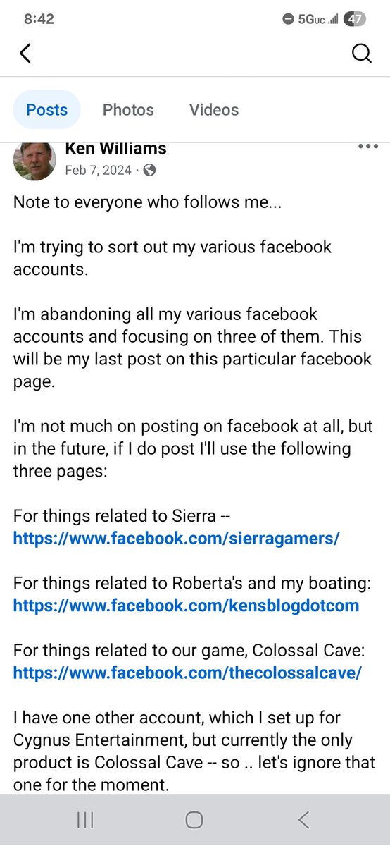 tubiao57's tweet photo. The official Buckazoids community @BuckazoidsWorld has never claimed that Satoshi Uesaka and Rodney Nakamoto worked on Space Quest, although there was some initial confusion when this information first surfaced, which the community has clarified over time. Uesaka and Rodney did work for or with Sierra Online; there is verifiable data on that.

Regarding Hal Finney being a consultant on Space Quest, there is no real confirmation. The only thing the community has is a screenshot from the official Facebook page of Colossal Cave, a game by Sierra Online founders Ken and Roberta Williams, which stated that Hal Finney was a secret member of The Two Guys from Andromeda. That comment was on their Facebook page for a month in response to a Buckazoids community member, then they deleted it. I was there and saw it.