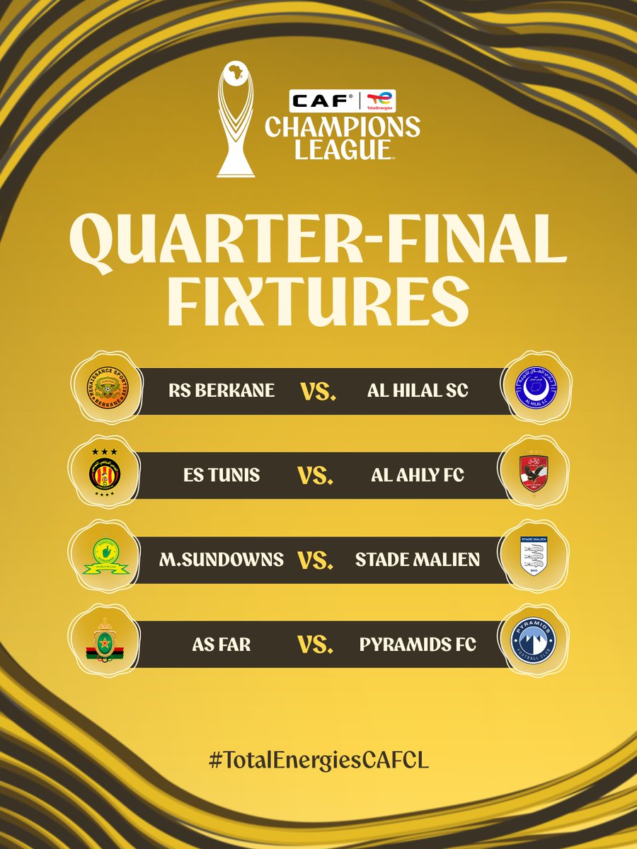 دوري أبطال إفريقيا وكأس الكونفدرالية 🏆 tweet media