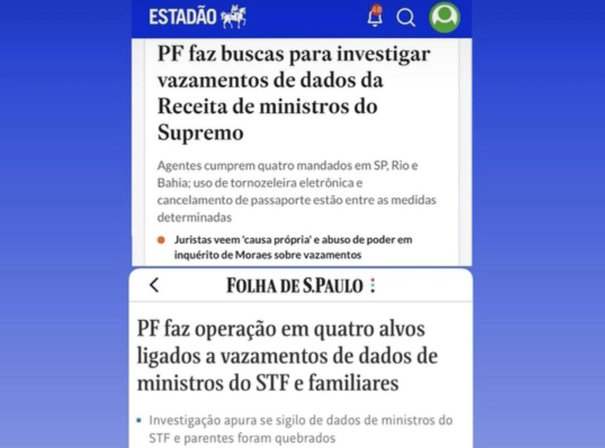 Nova etapa do mesmo método: