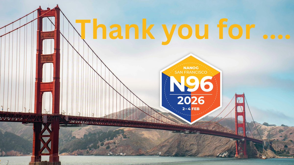 #NANOG96 in San Francisco was a strong reminder of why the operator community continues to set the tone for our industry. At Salesflow, staying close to these discussions matters. It shapes how we support our partners. We shared a short reflection at 
salesflow.tech/blog/f/nanog-9…