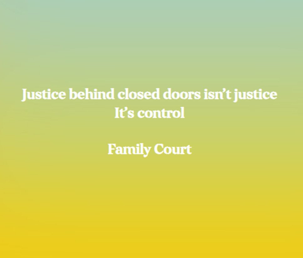 LibertasInbox's tweet image. #FamilyCourt #BehindClosedDoors #NoJustice #Secrecy #BreakTheSilence