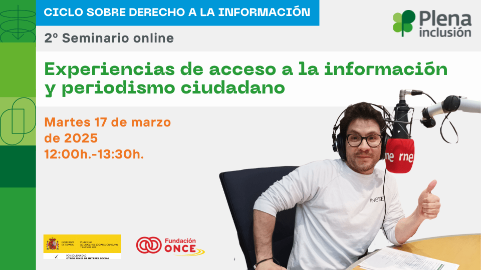 Plenainclusion's tweet photo. 📢 ¡Apunta! ¡Agenda formativa de marzo!

💻✨4 seminarios online clave para familias, profesionales y personas interesadas en la discapacidad intelectual y del desarrollo.

📌 Fechas destacadas:
• 10 marzo – Necesidades de información y formación para familias
• 12 marzo – Metodología del Apoyo Conductual Positivo
• 17 marzo – Experiencias de acceso a la información
• 25 marzo – Análisis de familias en situación de vulnerabilidad.

➡️Toda la info e inscripciones aquí: https://t.co/QPCZsMoLQC